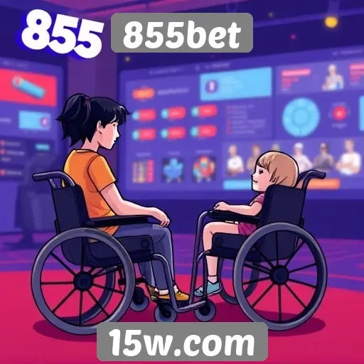 Acessibilidade e interface do usuário no 855bet